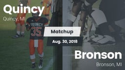 Matchup: Quincy vs. Bronson  2018