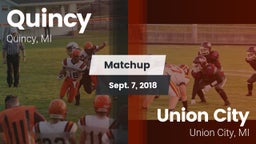 Matchup: Quincy vs. Union City  2018