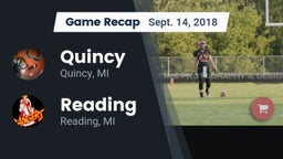 Recap: Quincy  vs. Reading  2018