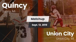 Matchup: Quincy vs. Union City  2019