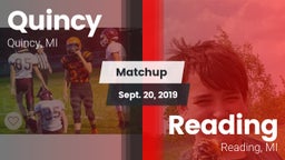 Matchup: Quincy vs. Reading  2019