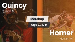Matchup: Quincy vs. Homer  2019