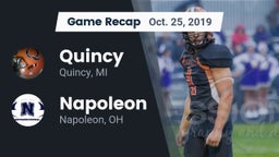 Recap: Quincy  vs. Napoleon 2019