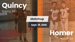 Matchup: Quincy vs. Homer  2020