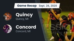 Recap: Quincy  vs. Concord  2020