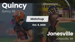 Matchup: Quincy vs. Jonesville  2020