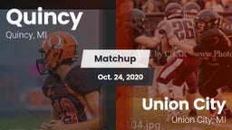 Matchup: Quincy vs. Union City  2020