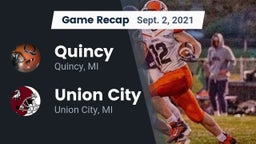 Recap: Quincy  vs. Union City  2021