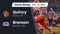 Recap: Quincy  vs. Bronson  2021