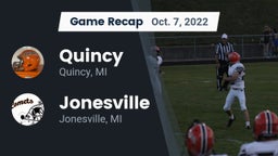 Recap: Quincy  vs. Jonesville  2022
