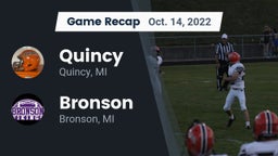 Recap: Quincy  vs. Bronson  2022