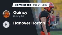 Recap: Quincy  vs. Hanover Horton 2022