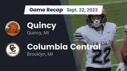 Recap: Quincy  vs. Columbia Central  2023