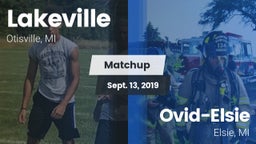 Matchup: Lakeville vs. Ovid-Elsie  2019