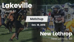 Matchup: Lakeville vs. New Lothrop  2019