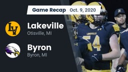 Recap: Lakeville  vs. Byron  2020