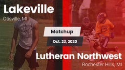 Matchup: Lakeville vs. Lutheran Northwest  2020