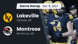 Recap: Lakeville  vs. Montrose  2021