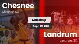 Matchup: Chesnee vs. Landrum  2017