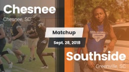 Matchup: Chesnee vs. Southside  2018
