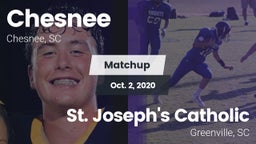 Matchup: Chesnee vs. St. Joseph's Catholic  2020