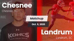 Matchup: Chesnee vs. Landrum  2020