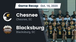 Recap: Chesnee  vs. Blacksburg  2020