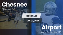 Matchup: Chesnee vs. Airport  2020