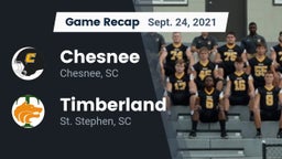 Recap: Chesnee  vs. Timberland  2021