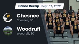 Recap: Chesnee  vs. Woodruff  2022