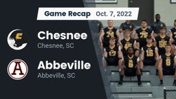 Recap: Chesnee  vs. Abbeville  2022