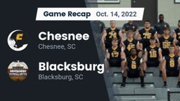 Recap: Chesnee  vs. Blacksburg  2022