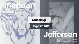 Matchup: Sheridan vs. Jefferson  2017
