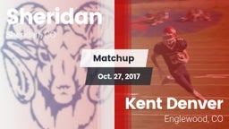 Matchup: Sheridan vs. Kent Denver  2017