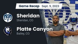 Recap: Sheridan  vs. Platte Canyon  2023