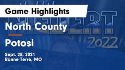North County  vs Potosi  Game Highlights - Sept. 28, 2021