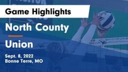 North County  vs Union  Game Highlights - Sept. 8, 2022
