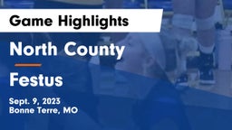 North County  vs Festus  Game Highlights - Sept. 9, 2023
