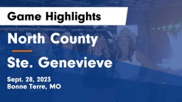 North County  vs Ste. Genevieve  Game Highlights - Sept. 28, 2023