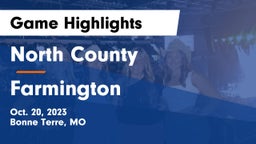 North County  vs Farmington  Game Highlights - Oct. 20, 2023