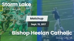 Matchup: Storm Lake vs. Bishop Heelan Catholic  2017