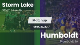 Matchup: Storm Lake vs. Humboldt  2017