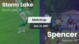 Matchup: Storm Lake vs. Spencer  2017