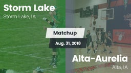 Matchup: Storm Lake vs. Alta-Aurelia  2018