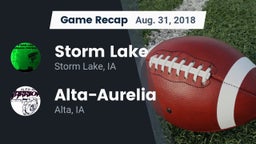 Recap: Storm Lake  vs. Alta-Aurelia  2018