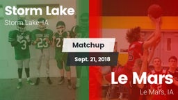 Matchup: Storm Lake vs. Le Mars  2018