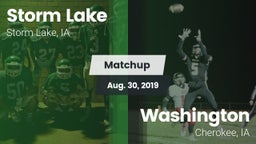 Matchup: Storm Lake vs. Washington  2019