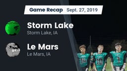Recap: Storm Lake  vs. Le Mars  2019