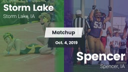 Matchup: Storm Lake vs. Spencer  2019