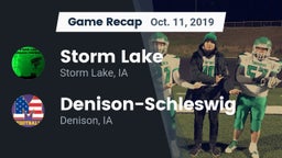 Recap: Storm Lake  vs. Denison-Schleswig  2019